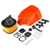 Kit de carburateur de couvercle de filtre à air haut HD pour tronçonneuse Husqvarna 362 365371372 372XP