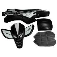 Kit de carénage plastique ensemble complet pour les mini atv quad avec le siège