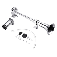 Kit de compresseur de klaxon dair de trompette de 12V 178dB pour le bateau de camion de voiture de train de van