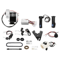 Kit de conversion de contrôleur de moteur de scooter de vélo électrique motorisé 24V 350W