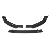 Kit de corps de séparateur de lèvre de pare-chocs avant en Fiber de carbone pour Audi A4 Sport 2020