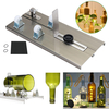 Kit de coupe-bouteille en verre Faire un coupe-bouteilles en verre avec du papier de ponçage de bord