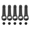 Kit de couvertures de poignée de hayon en Fiber de carbone 4 portes pour Jeep Wrangler 2007-2018