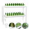 Kit de culture hydroponique 110-220 V 36 Sites 4 tuyaux 2 couches plantes de jardin outils de légumes boîte de jardinage
