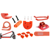 Kit de démarrage clé de tableau de bord pièces de support de garde-boue accessoires de Scooter pour Scooter M365 M187 /