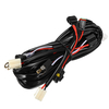 Kit de faisceaux de faisceau de câblage LED HID 2 voies avec adaptateur H4 HB3 ON OFF Switch 12V / 24V pour spot de voit