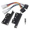 Kit de fascia de façade de support de garniture latérale dautoradio avec adaptateur dantenne de faisceau de câ