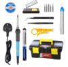 Kit de fer à souder 14 pièces 60W Fer à souder à température réglable Fer à souder 5pcs Pointes à souder Ventouse à soud