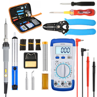 Kit de fer à souder 60W conseils outil de soudage électronique étui à température réglable