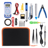 Kit de fer à souder électrique 20 en 1 60W ensemble doutils de soudage à température réglable 110V 220V