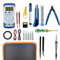 Kit de fer à souder électronique 21 pièces 60W fers à souder température réglable
