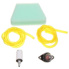 Kit de filtre à air de filtre de ligne de carburant de 5pcs pour des pièces de tronçonneuse de Craftsman de Poulan