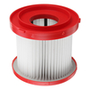 Kit de filtre pour aspirateurs pour déchets secs / humides Milwaukee 0780-20 ou 0880-20 en plastique 13 * 11cm