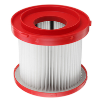Kit de filtre pour aspirateurs pour déchets secs / humides Milwaukee 0780-20 ou 0880-20 en plastique 13 * 11cm