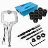 Kit de gabarit de trou de poche dangle de 15 PC 6/8/10 mm Guide de forage dangle perforateur localisateur de f