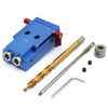 Kit de gabarit de trou de poche mini-gabarit avec mèche pas à pas pour le travail du bois