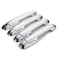 Kit de garniture de couvercles de poignée de porte chromés pour Honda Accord 2003-2007