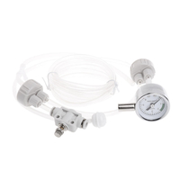Kit de générateur de CO2 avec système de réglage du débit dair sous pression Diffuseur de valve de co2 daquari