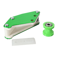 Kit de Guide de rouleau de chaîne de tendeur de chaîne 8mm Nylon 110cc 125cc 140cc 150cc 200cc moto Pit Bike universel