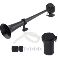 Kit de klaxon dair de Train de trompette du compresseur dair 12 V / 24 V 150DB pour la moto de bateau de Train