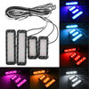 Kit de lampe dambiance de voiture à LED Décoration de lumière ambiante intérieure de contrôle du son