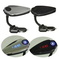 Kit de lecteur MP3 sans fil pour voiture Bluetooth Transmetteur FM Chargeur USB pour téléphone