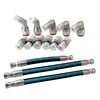 Kit de lignes de tuyaux HPOP de pompe à huile haute pression de 7.3L Powerstroke et ligne de croisement pour Ford 1999-2