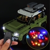 Kit de lumière de bande bricolage USB LED UNIQUEMENT pour LEGO 42110 pour Land Rover Defender voiture briques jouet avec