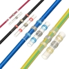 Kit de manchon de soudure à sertir de fil de tube de sertissage de fil de tube thermorétractable dassortiment