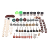 Kit de meule de meule de polissage pour accessoire de meuleuse électrique 327 pièces