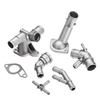 Kit de mise à niveau de tuyau de bride de liquide de refroidissement en aluminium 6 pièces pour VW Golf Jetta GTI MK4 1.