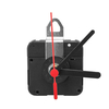Kit de module de mécanisme de mouvement dhorloge de quartz de DIY heure heure seconde avec le cintre en métal