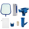 Kit de nettoyage de leau de piscine Aspirateur de natation Ensemble doutils décumeur de feuilles Outils a