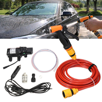 Kit de nettoyage de voiture de pompe à eau de voiture à haute pression 60W 12V Outils de lavage automatique Ensemble d&