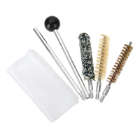 Kit de nettoyage pour outils à main brosses en laiton pour kit de nettoyage pour cal.357 / 38 / 9mm