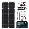 Kit de panneau solaire portable 25 W Kit de chargeur USB double CC avec contrôleur solaire 60 A/100 A