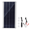 Kit de panneaux solaires portables 20W DC USB charge Double USB Port ventouses Camping voyage