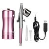 Kit de peinture à laérographe à double action Compresseur Portable Air Brush Paint Spray G un pour Nail Art Desgin