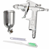 Kit de peinture de pistolet de pulvérisation daérographe de gravité daiguille de lalliage daluminium