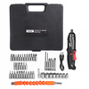 Kit de perceuse de tournevis électrique sans fil rechargeable 47 en 1 outil électrique projet de bricolage damélior