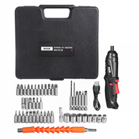 Kit de perceuse de tournevis électrique sans fil rechargeable 47 en 1 outil électrique projet de bricolage damélior