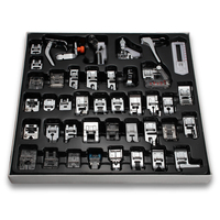 Kit de pieds-de-biche de pied de machine à coudre domestique 42 pièces accessoires de machine à coudre