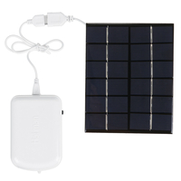 Kit de pompe à air à énergie solaire 5W Pompe à air à oxygène augmentant loxygène à panneau solaire étanche
