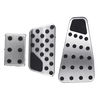 Kit de protection daccélérateur pour kit de couvercle de pédale de frein de gaz pour Dodge Ram 1500-5500 2009-2018