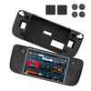 Kit de protection pour Steam Deck Soft Coque de protection en silicone avec capuchon à bascule Trackpad Autocollants Kit