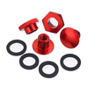 Kit de quincaillerie de jambe de force en verre de pare-brise rouge pour Honda Civic Hatchback 1992-1995 CRV 1997-2001