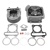 Kit de reconstruction de culasse de grand alésage de 69mm pour le scooter 139QMB GY6 50cc 60cc 100cc
