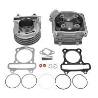 Kit de reconstruction de culasse de grand alésage de 69mm pour le scooter 139QMB GY6 50cc 60cc 100cc
