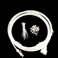 Kit de refroidissement de brouillard blanc pour système de liquide de refroidissement extérieur 6-18M pour système d&39