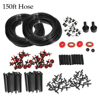 Kit de refroidissement micro darrosage par atomisation de système dirrigation goutte à goutte de jardin de 46m